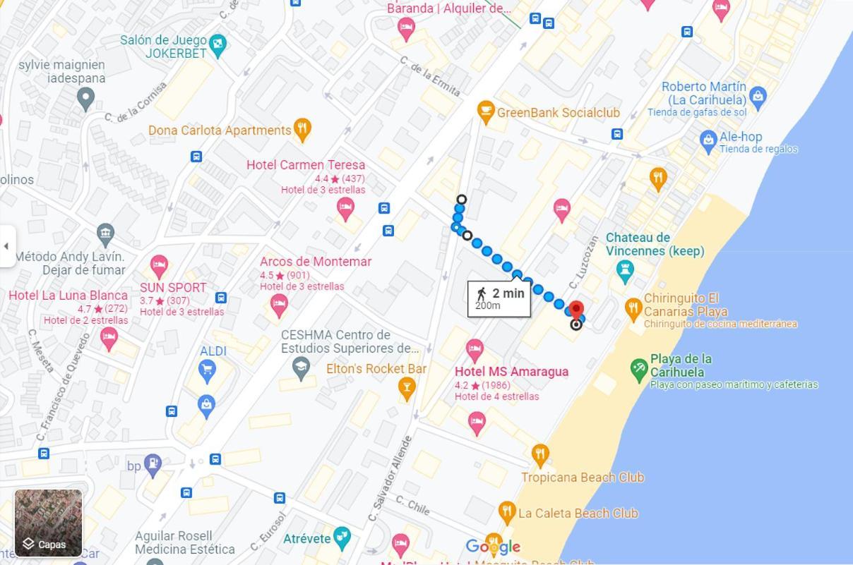 Apartamentos Carihuela Playa, Acogedor, Wifi Y Fibra Optica 토레몰리노스 외부 사진